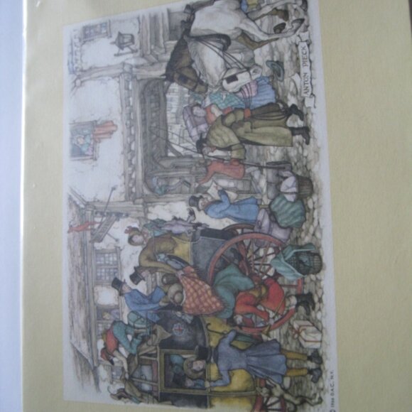 9" x 7" Anton Pieck Print #4978 - Picture 3 of 7